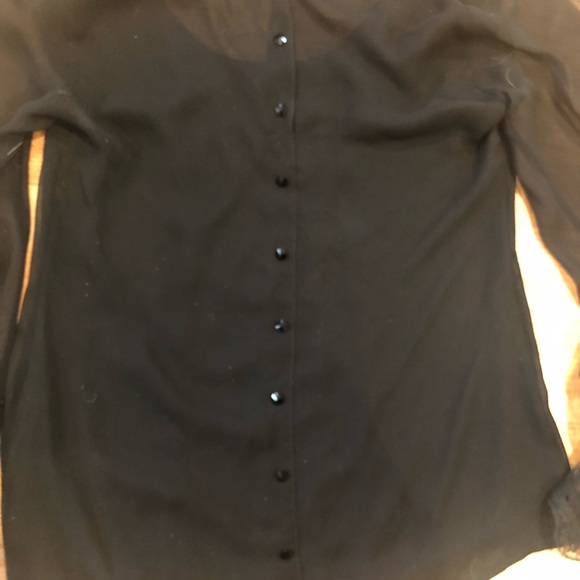 Tracy Reese silk button back blouse - Picture 3 of 6